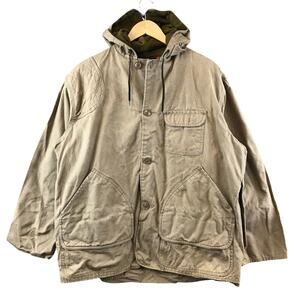 Vintage Hawthorne Field Hunting Jacket Distressed Workwear Flannel-Lined Size XL
